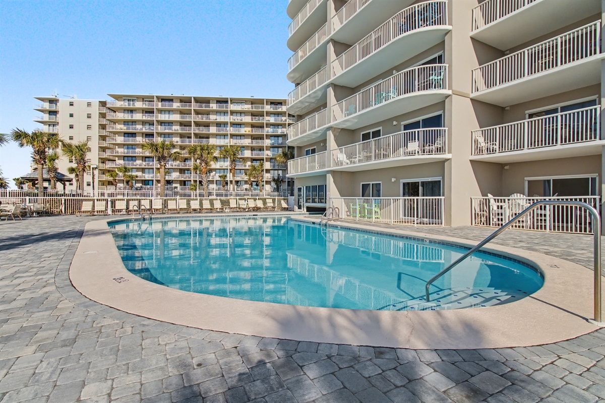 beautiful pool views