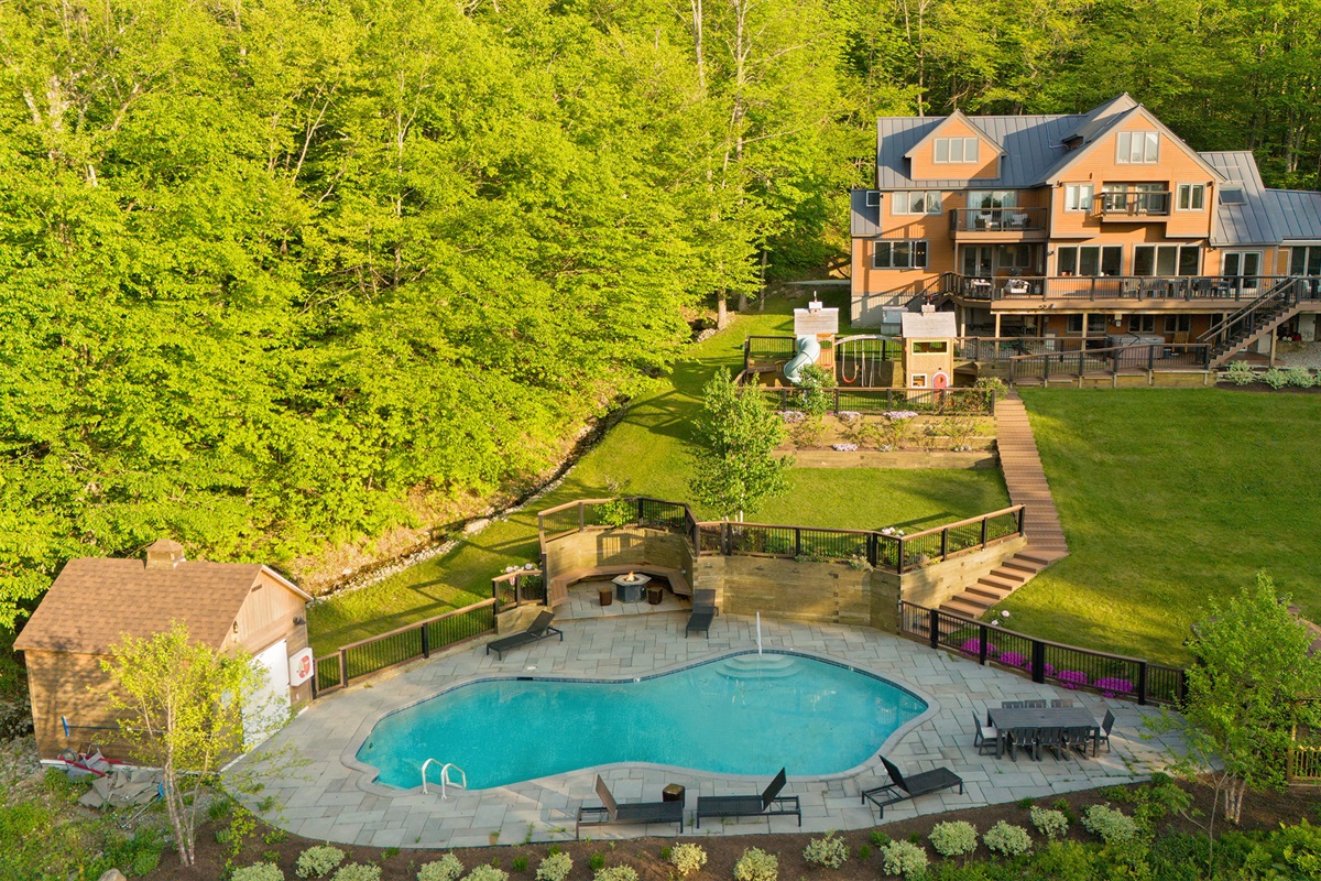 The amazing heated pool is open from Memorial Day Weekend until Columbus Day Weekend. It is closed Sept 7..