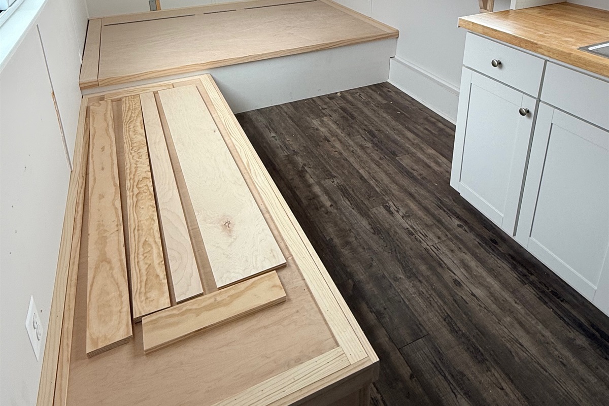 Coming Soon...Custom Couch, Queen Bed, Breakfast Bar