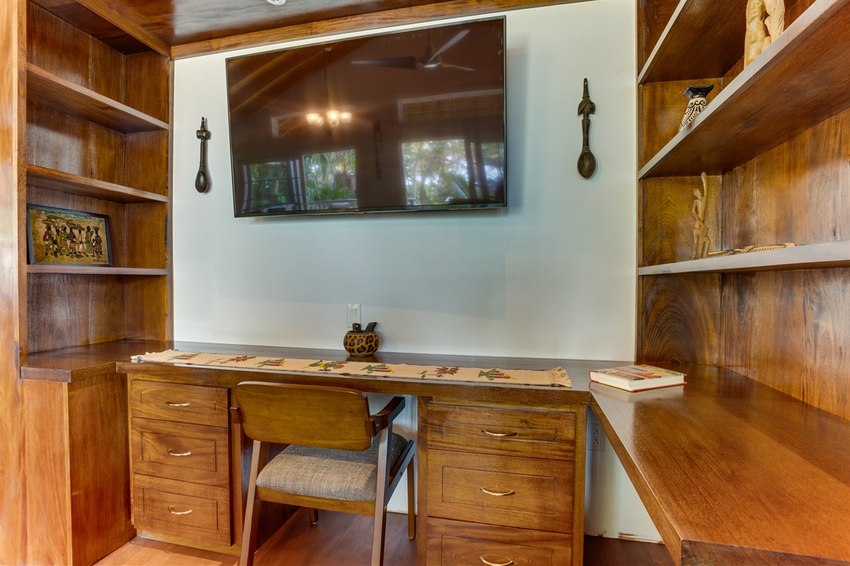 Beach House Work Space