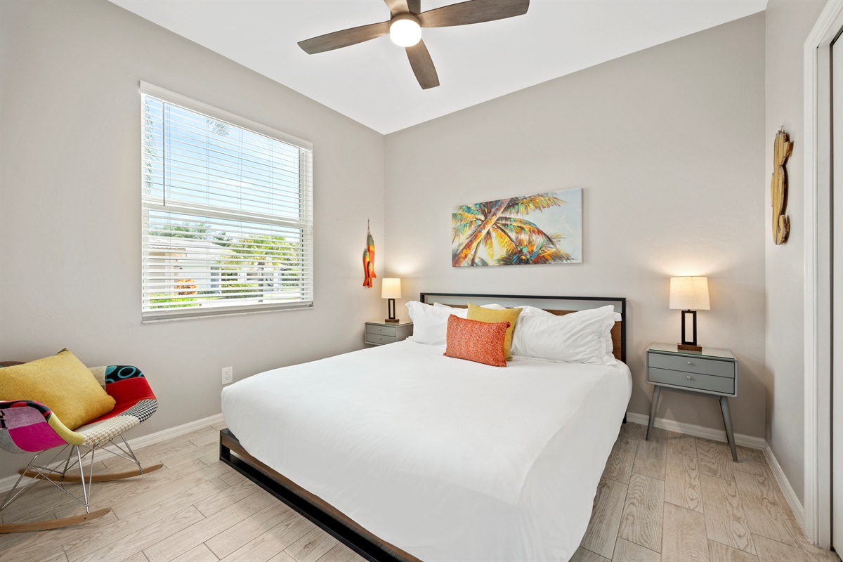 2nd master bedroom has a king bed (Westin Heavenly Bed)