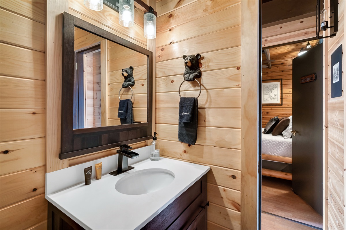 Main level bathroom