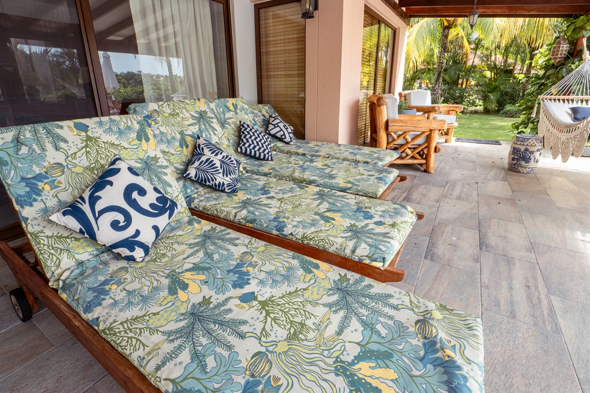 Covered patio
