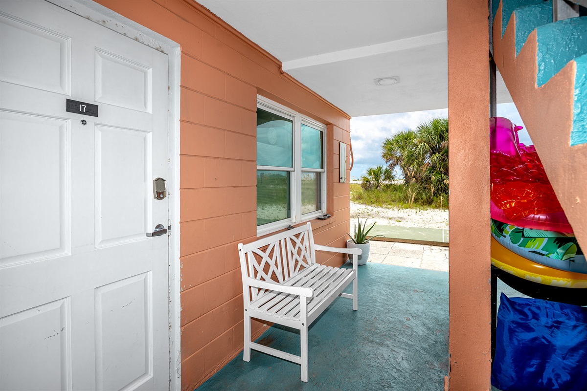 outdoor seating