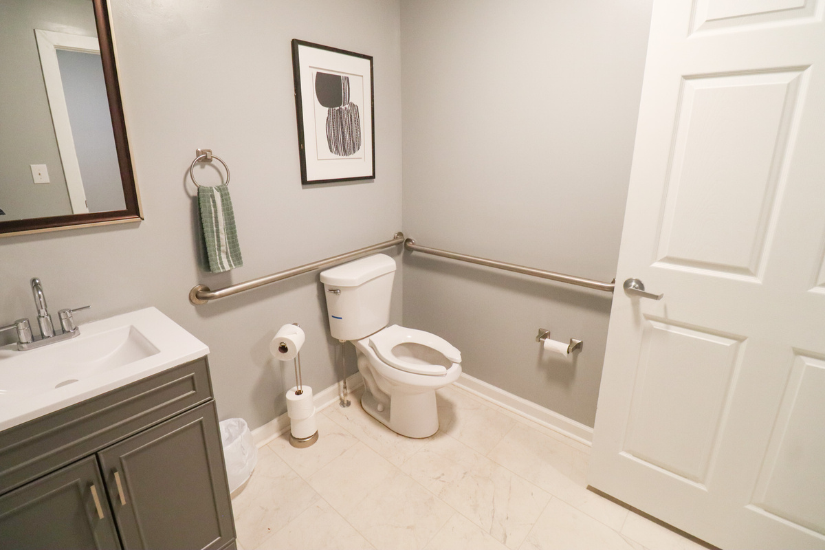 Bath on first floor 