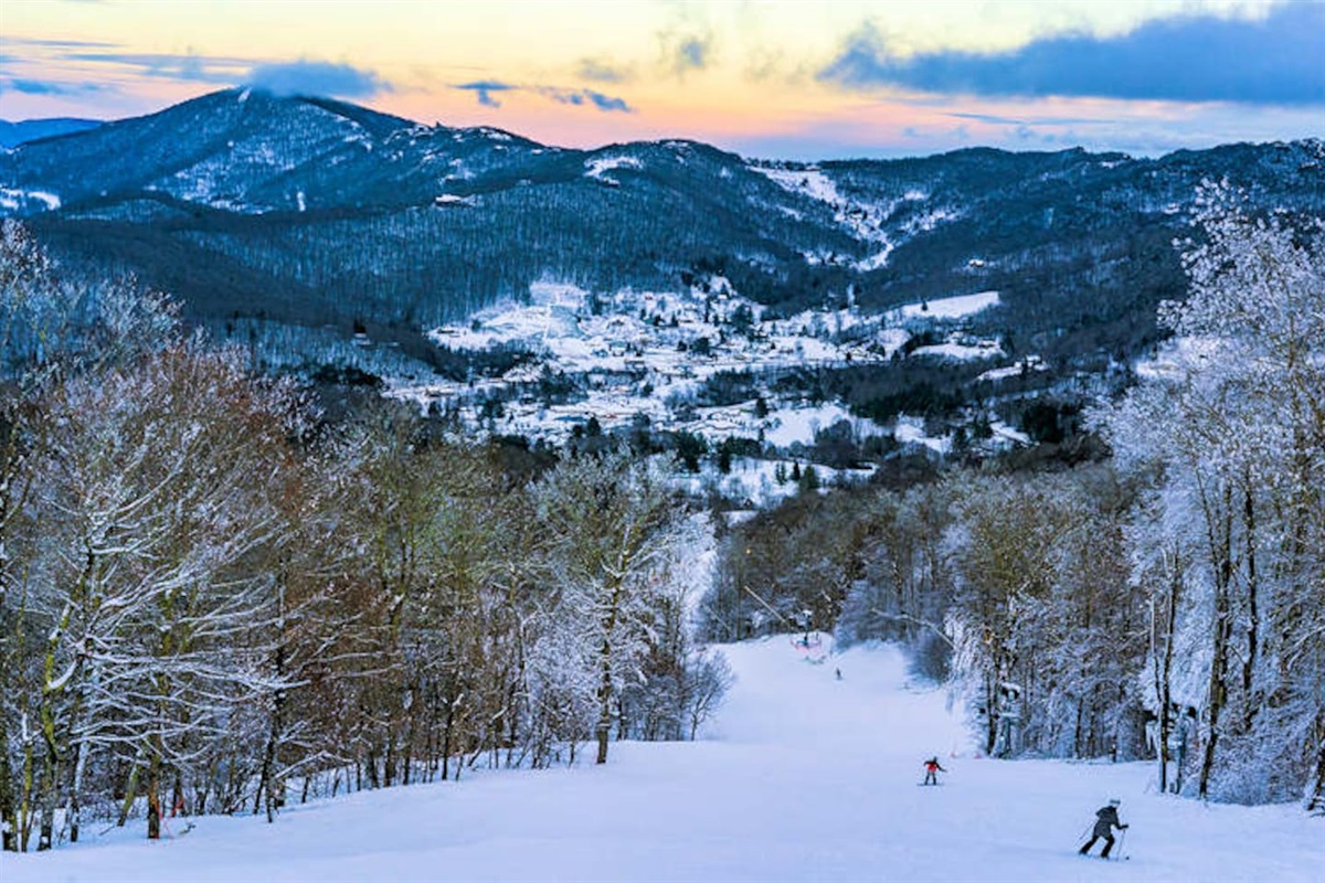 Snow skiing- an hour and a half away. Sugar Mountain