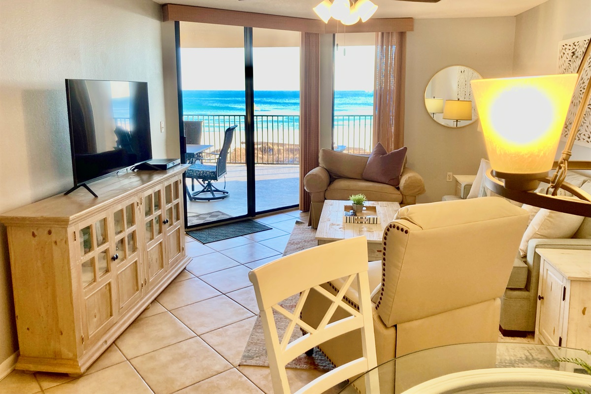 Beautiful view from the dining area!