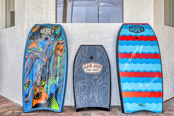 Boogie boards to take to beach