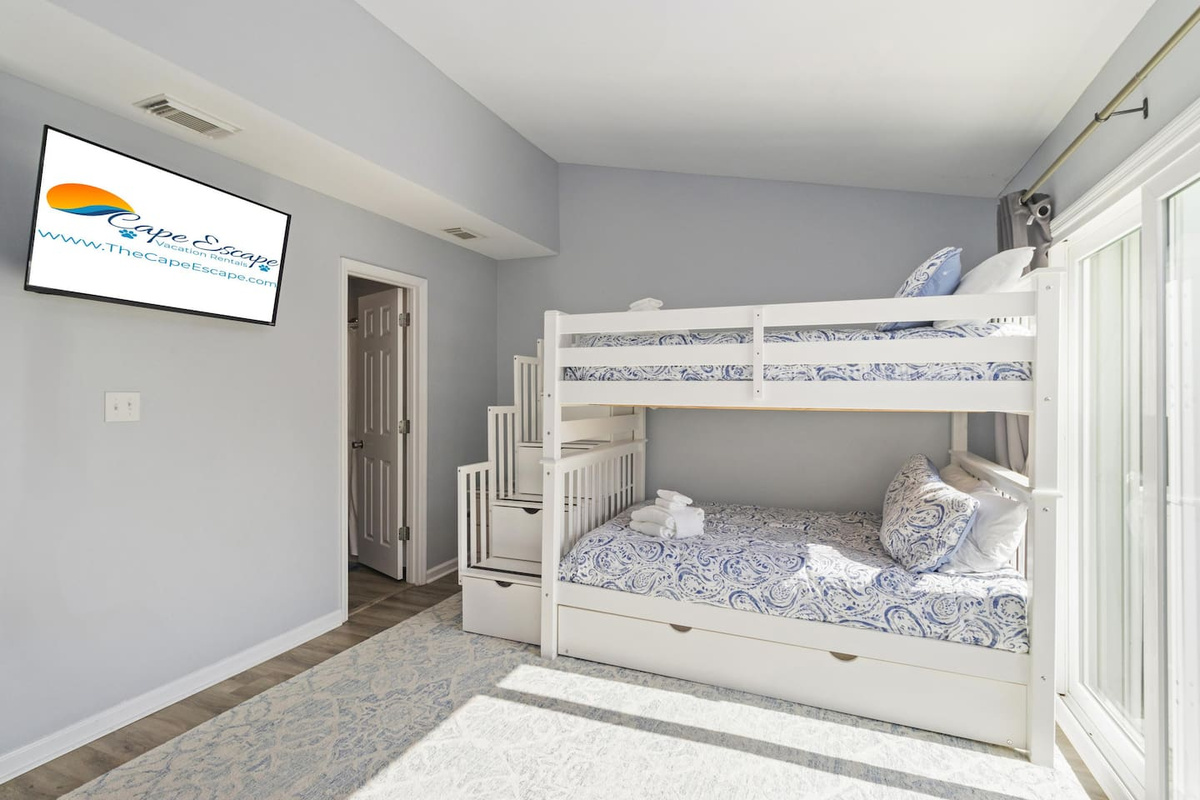 Let the kids pick their show in the bunk room &mdash; they have their own smart TV and their own space.