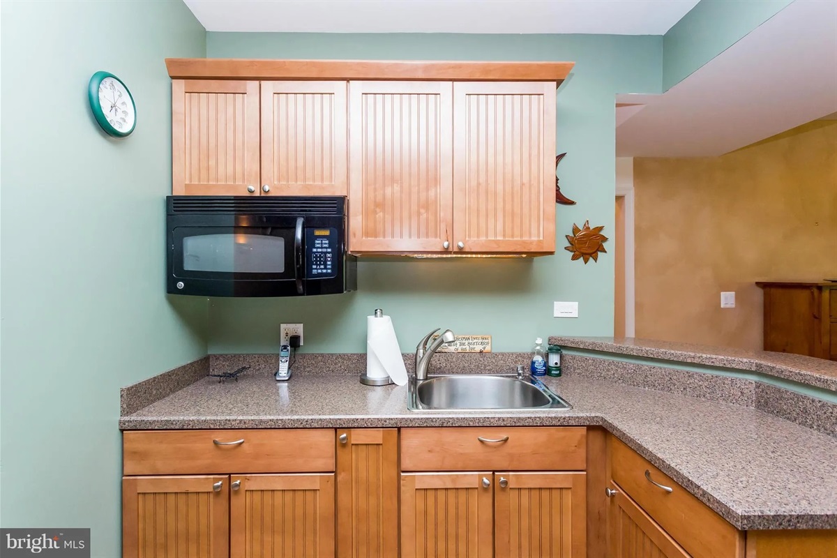 Kitchen in Game Area