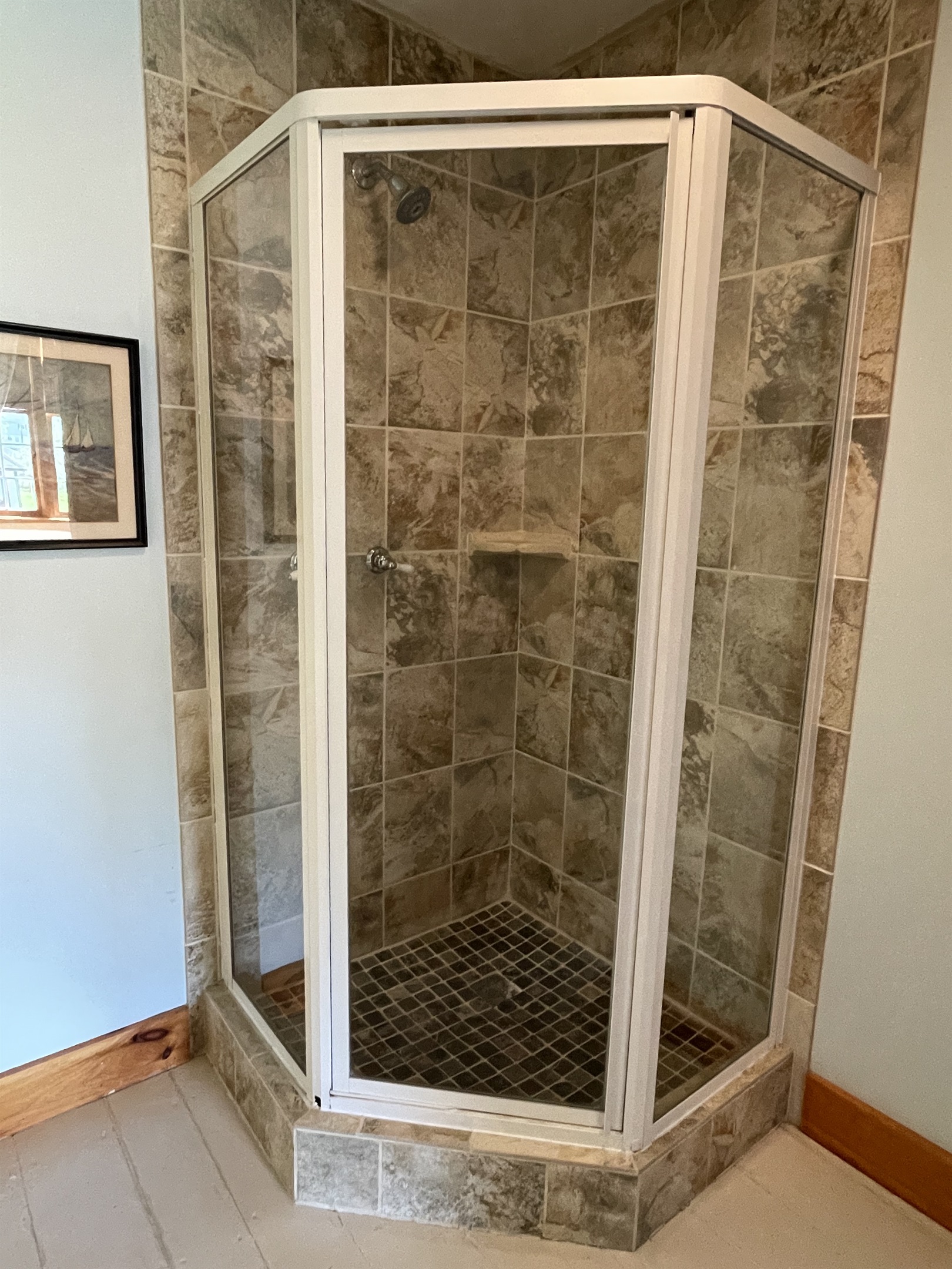 Ensuite bath w/ shower in bdrm 8