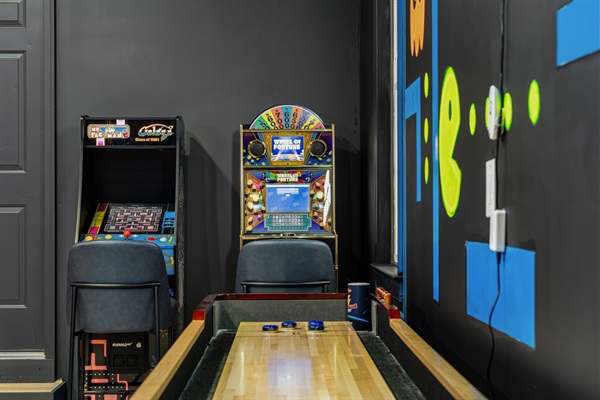 Classic arcade fun — from Ms. Pac-Man to Wheel of Fortune, these retro games are a hit with both kids and nostalgic adults