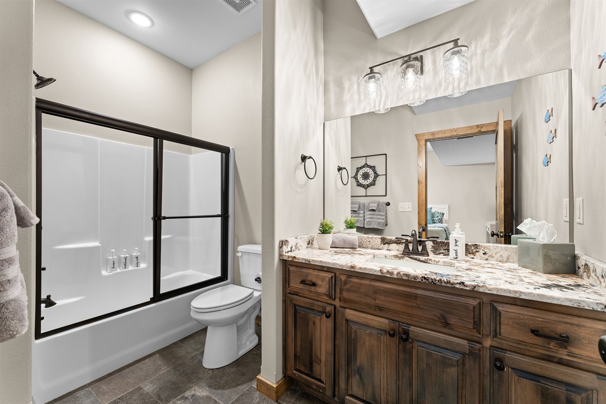 Lower level master bedroom bath 