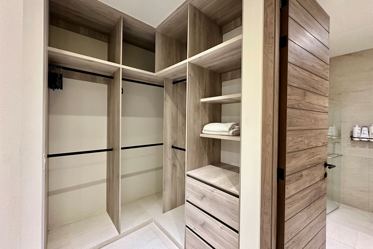 Closet Master Bedroom 2