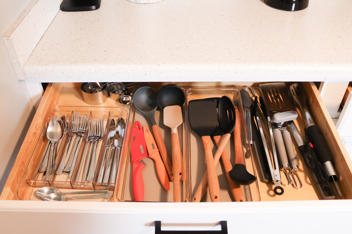 Utensils provided for all your cooking needs