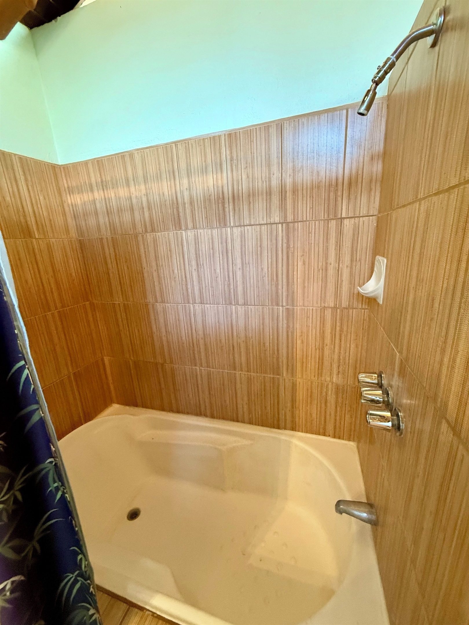 Bedroom 5 en suite bathroom tub/shower 