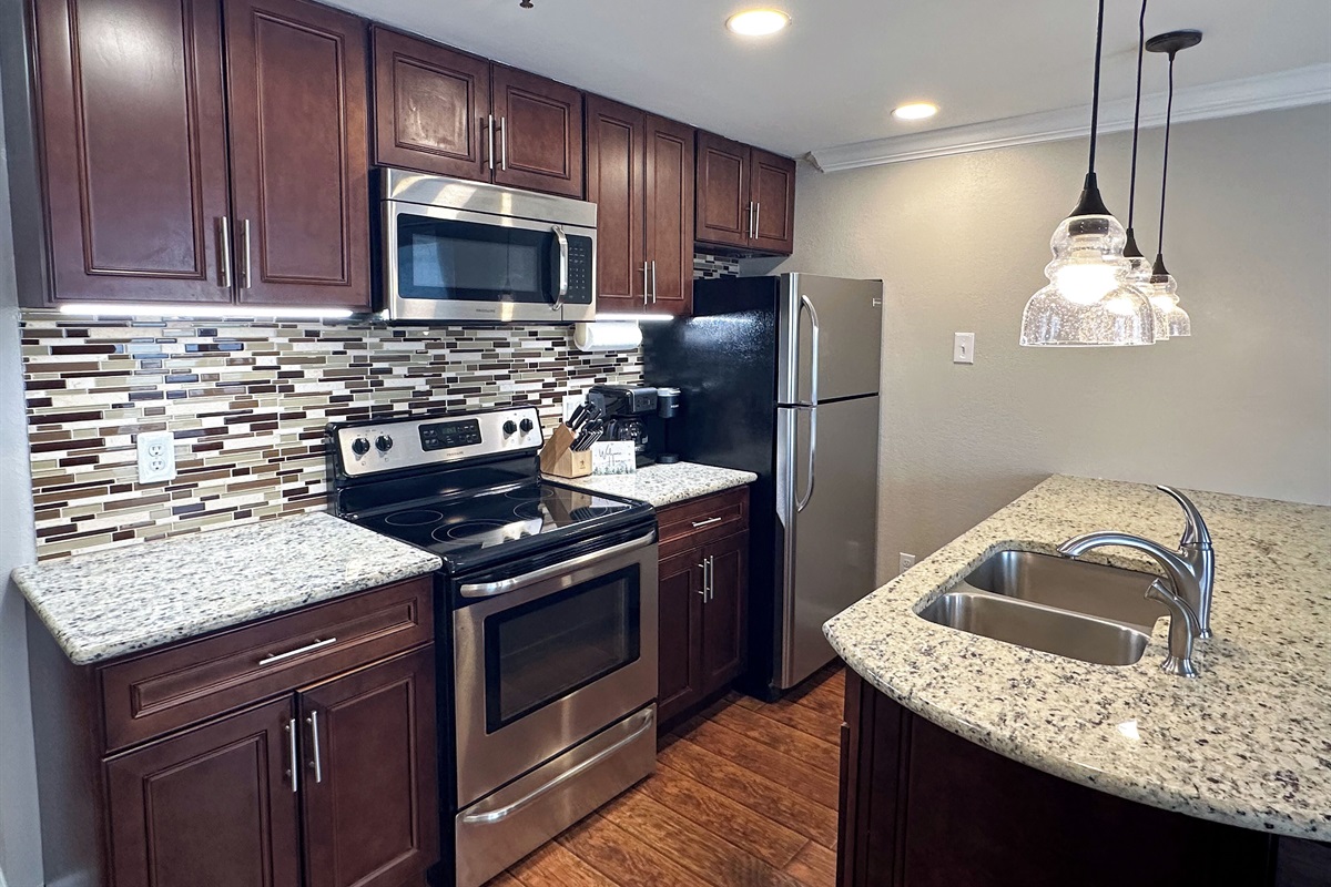 The well stocked kitchen - all you need to prepare a delicious meal after skiing