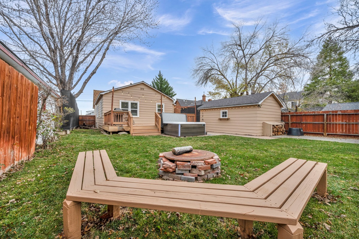 Nothing like a fire pit to bring people together!