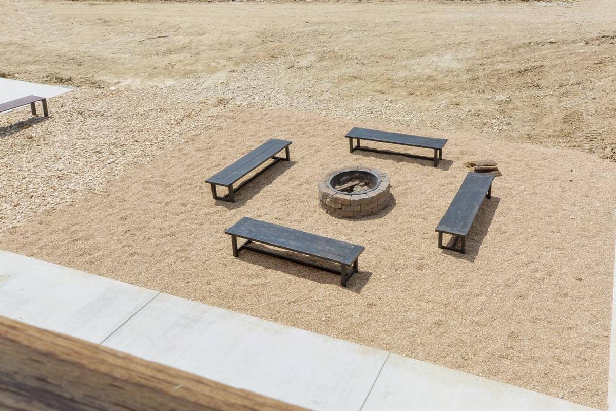 Firepit just for Cedar Rock Lodge.