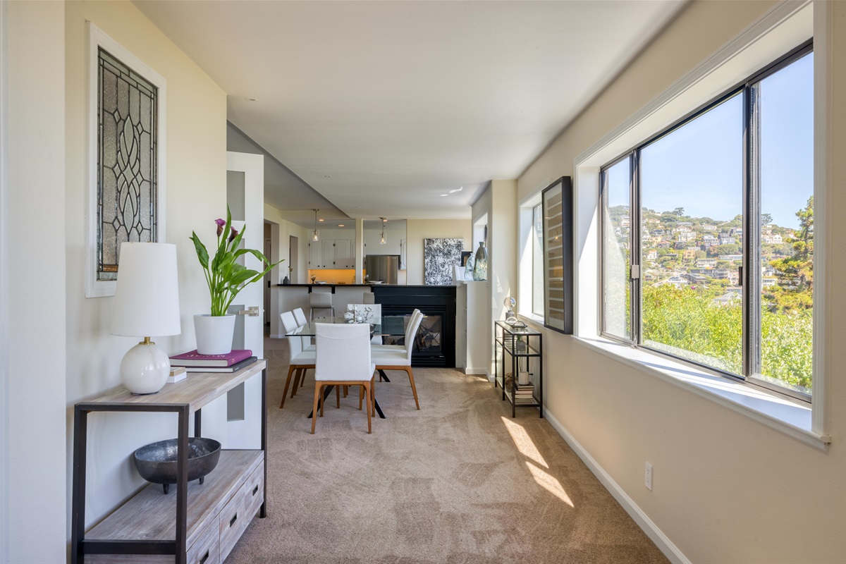 Living area welcoming you to Haven SF