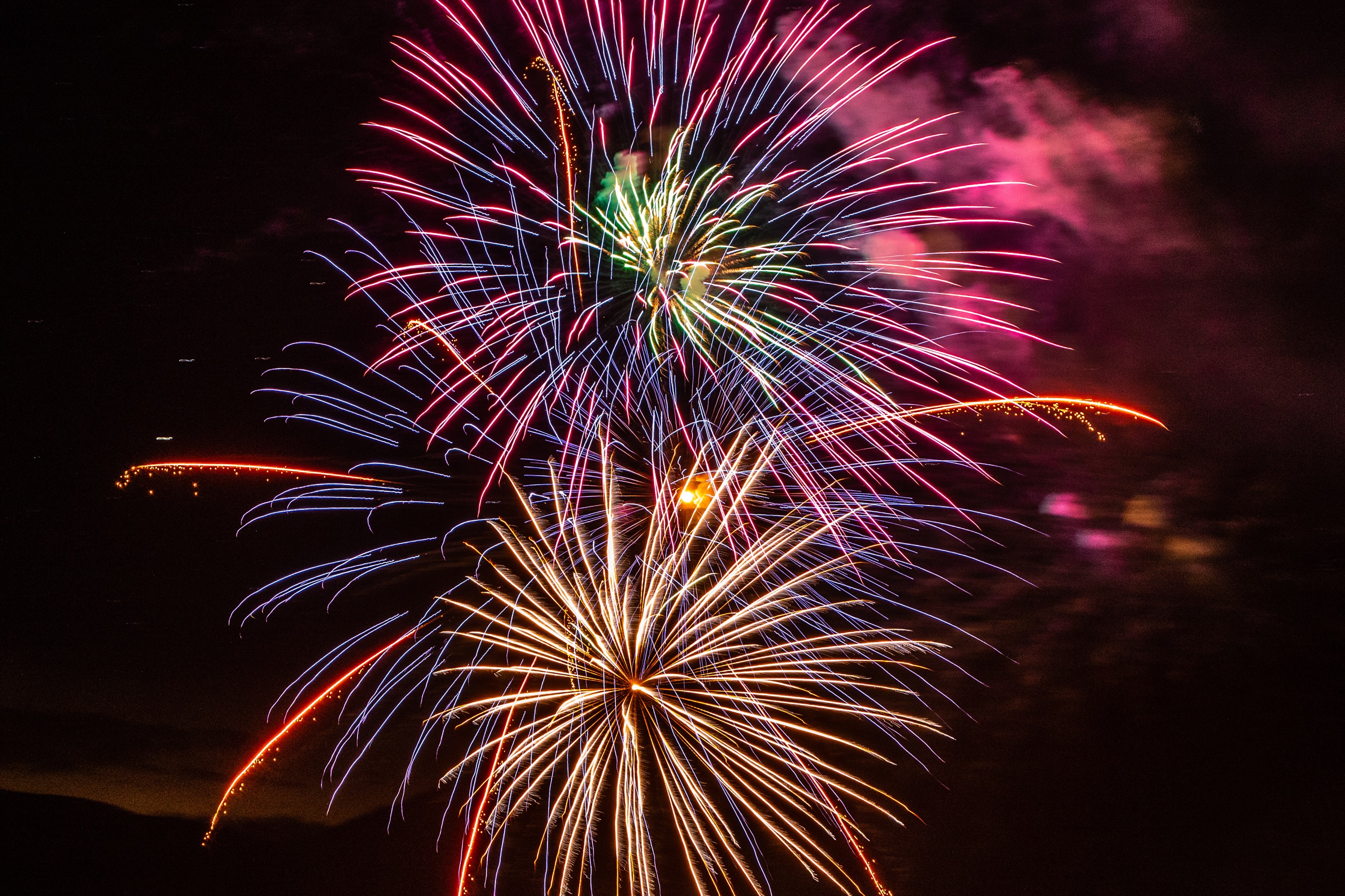 Previous Grand Lake 4th of July Fireworks from the Upper Deck