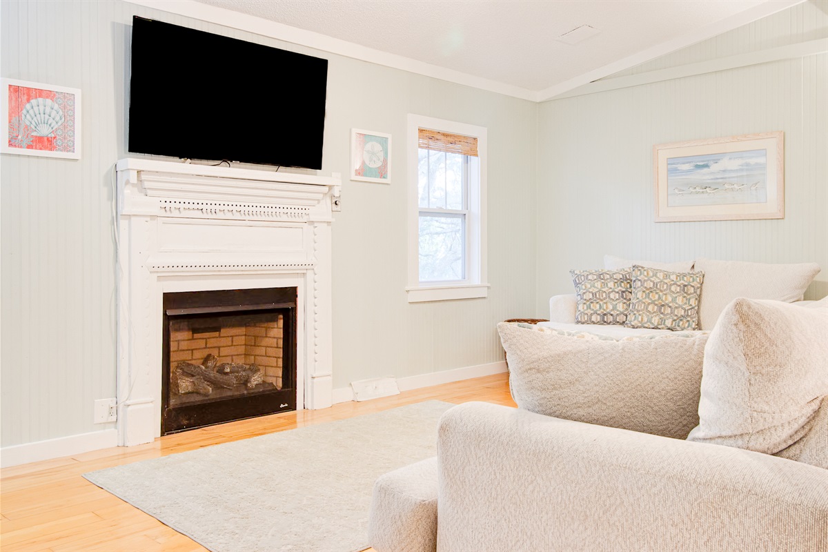 Living Room with Smart TV