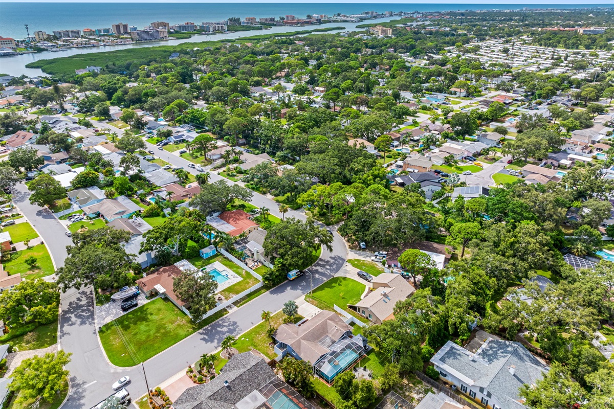 Aerial View of the Neighborhood