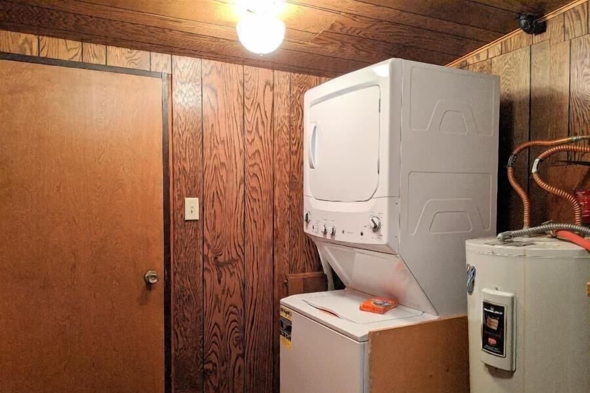 laundry room door to back yard