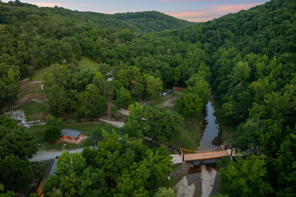Ariel View of Grounds