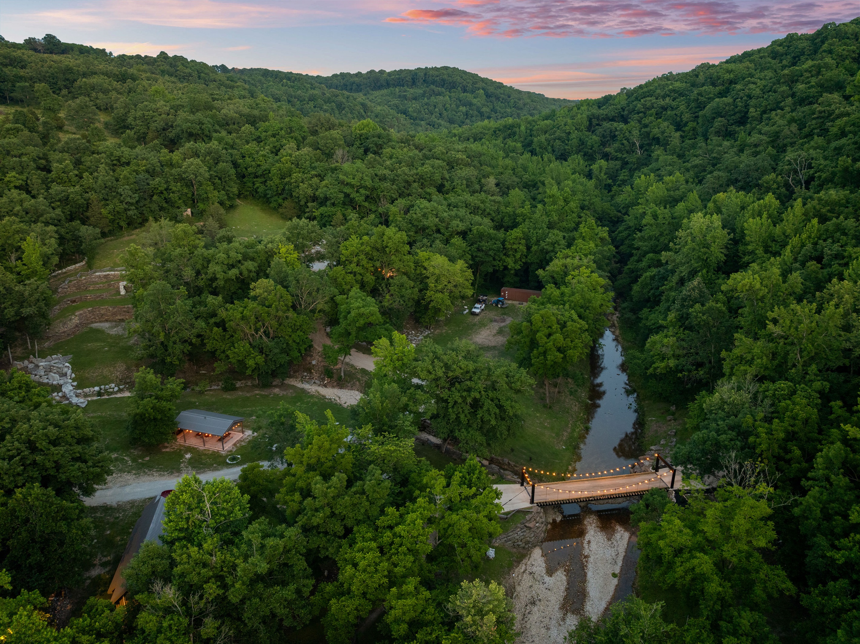 Ariel View of Grounds