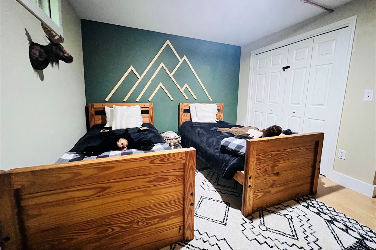 Twin Beds - Lower Level
