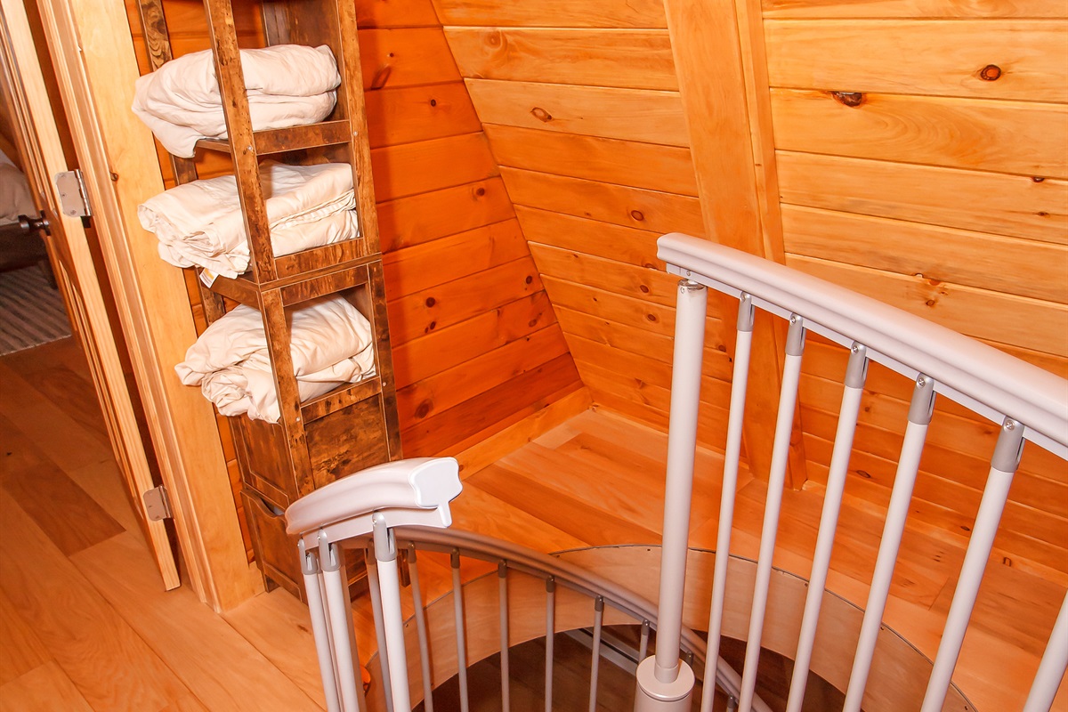 Stairs to get to 3rd Floor