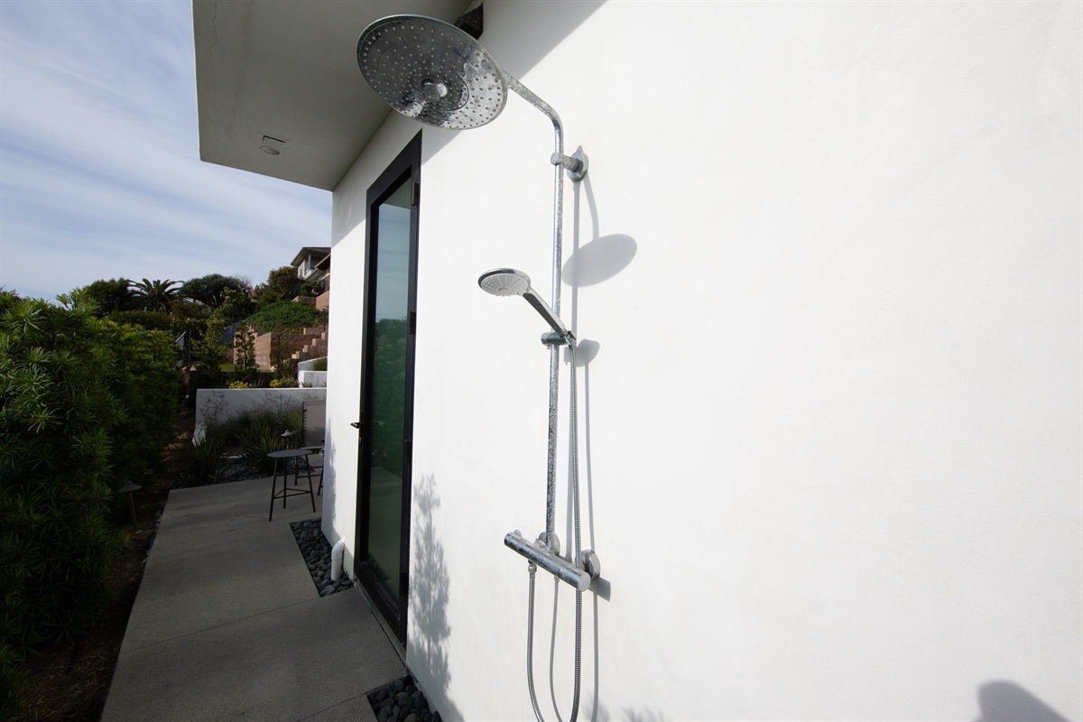 Outdoor shower
