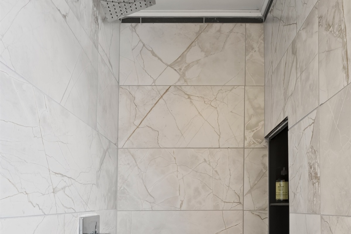 Lower level full bathroom