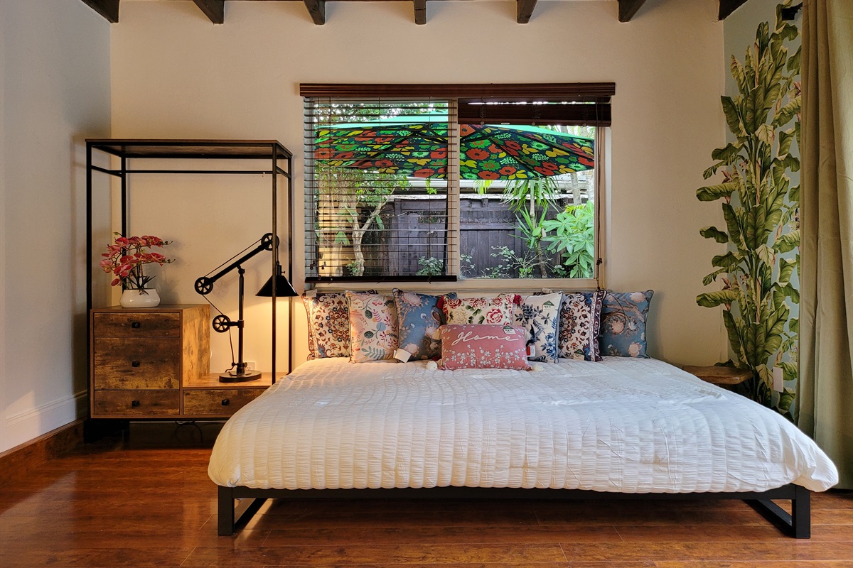 Bedroom with window