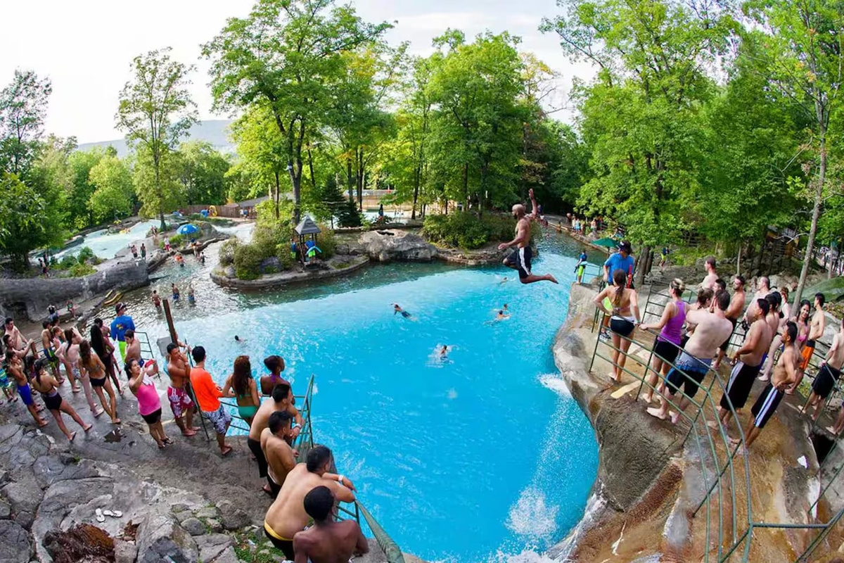Fun at the waterpark! 