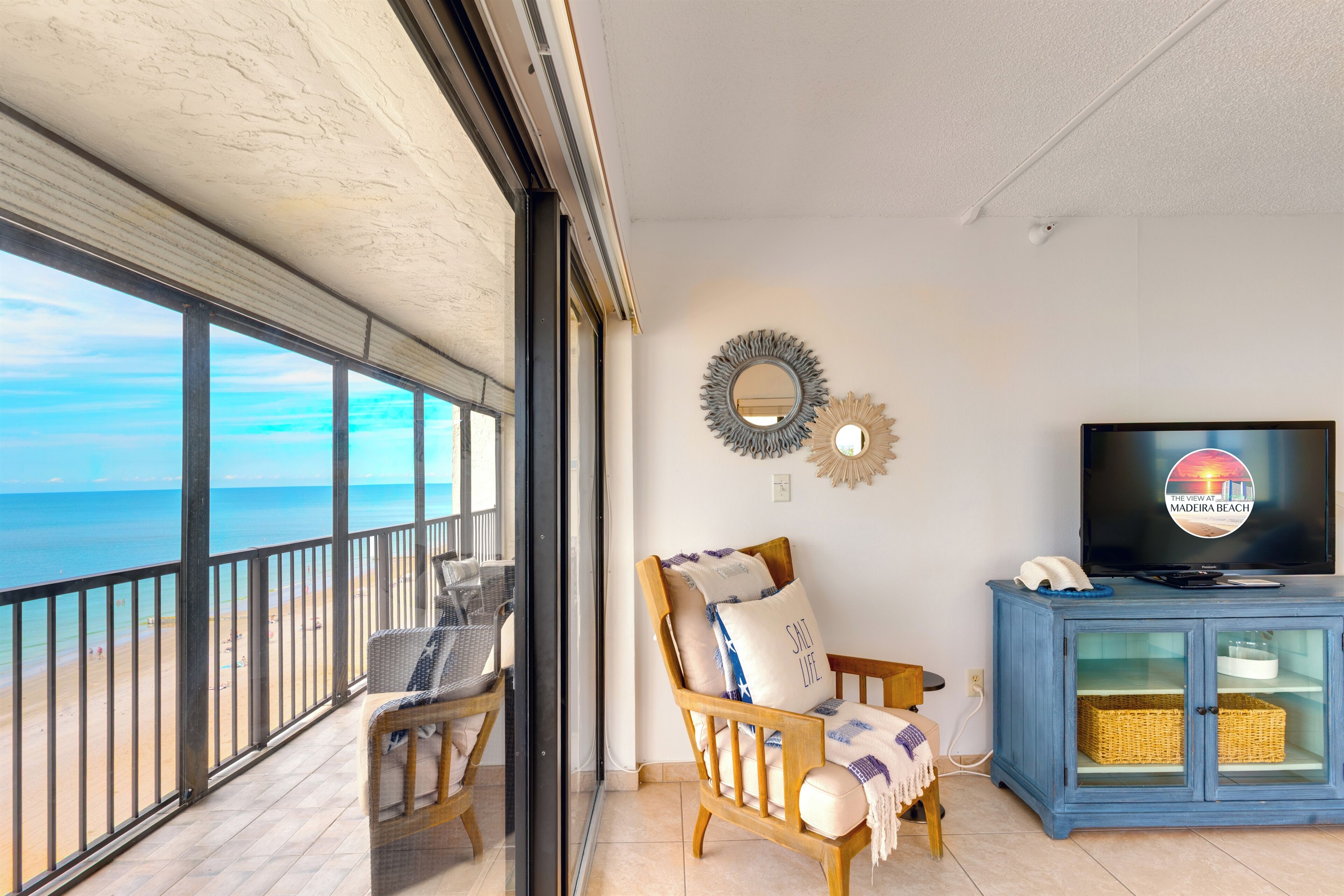 The views don't stop at looking through windows. Enjoy our 30ft private balcony!