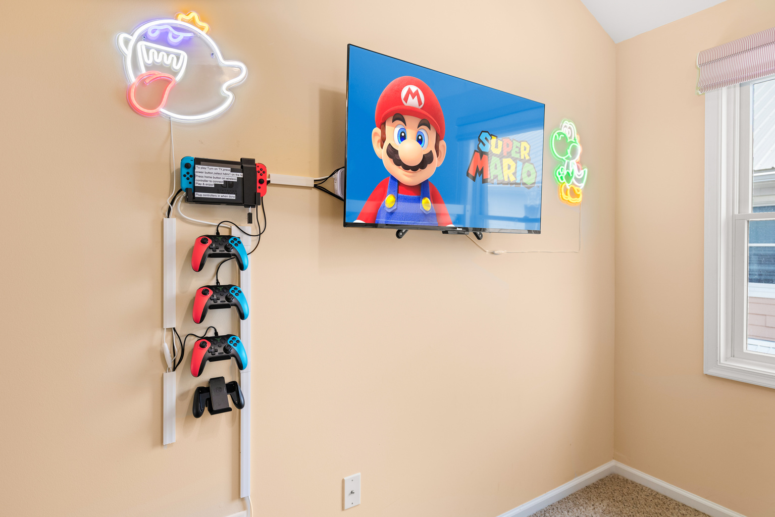 Nintendo Switch & Controllers with Digital Games