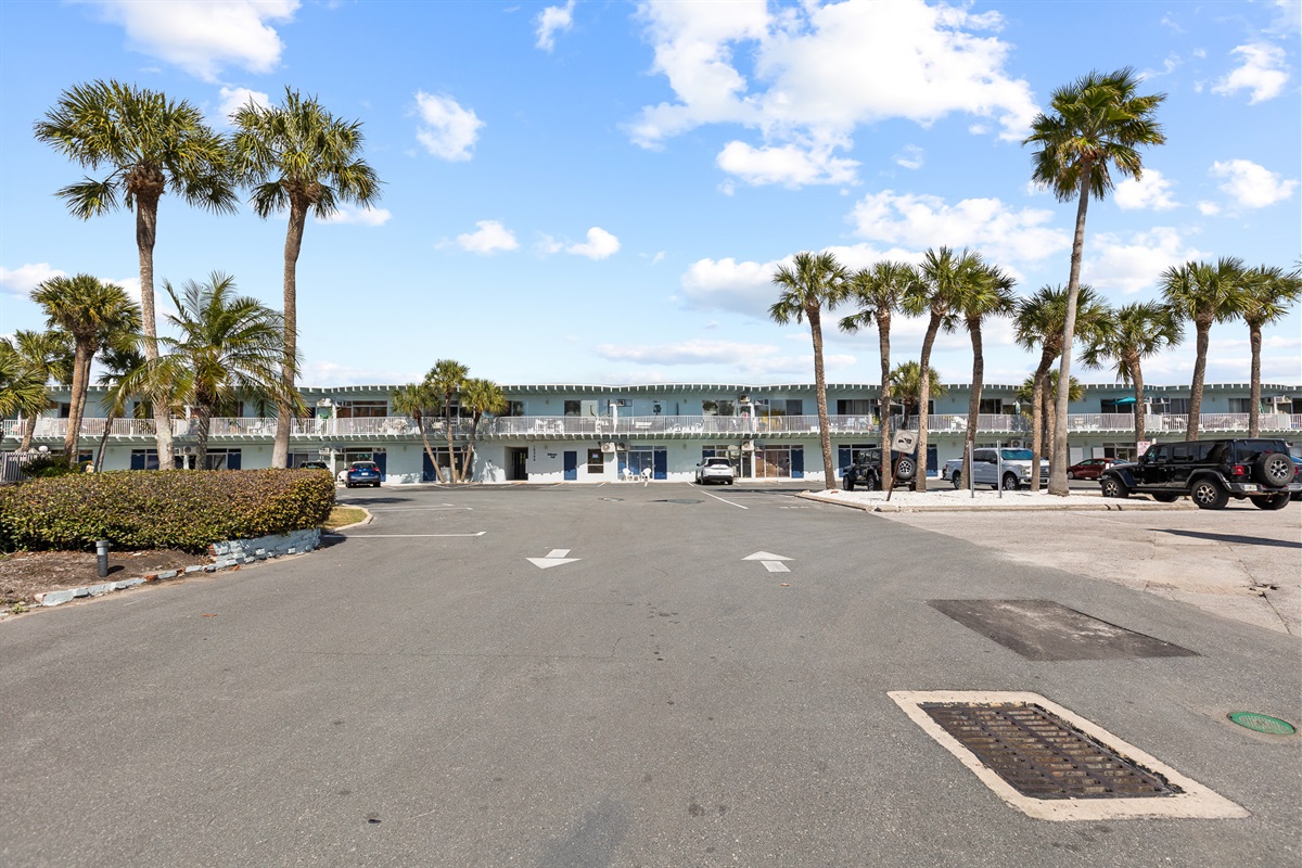 Belleview Gulf.  Walk across the street to the beautiful Indian Shores Beach!