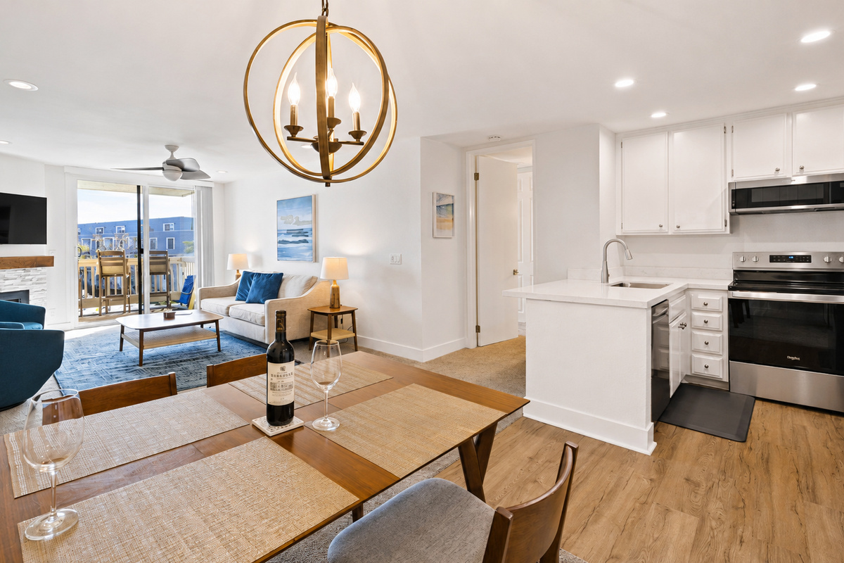 Comfortable living room with West Elm furnishings