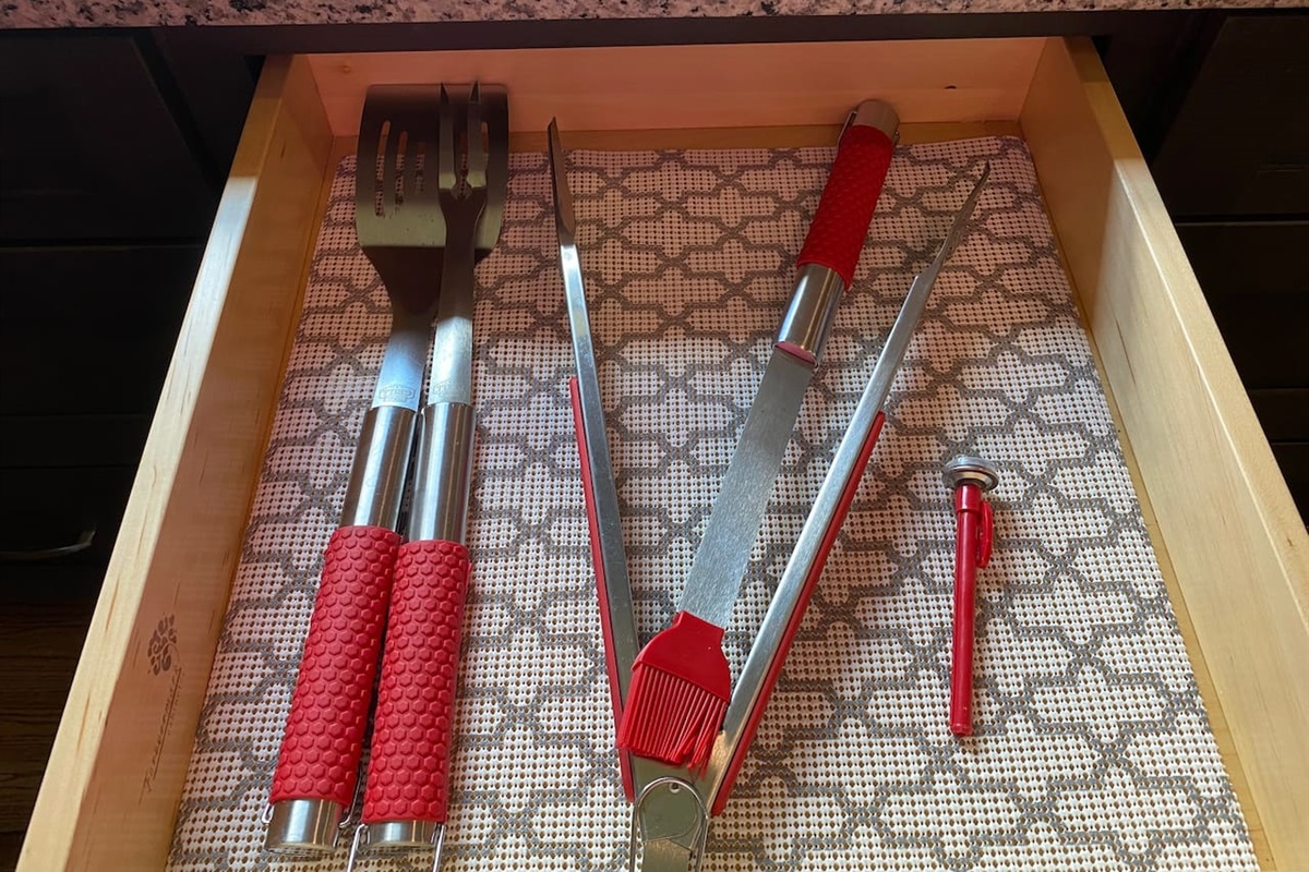 Cooking utensils for the grill.