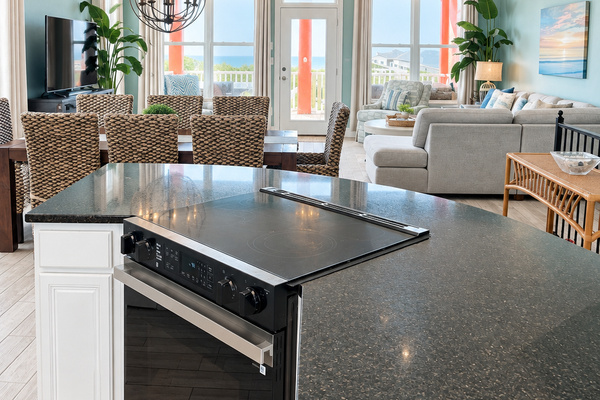 Open concept layout

