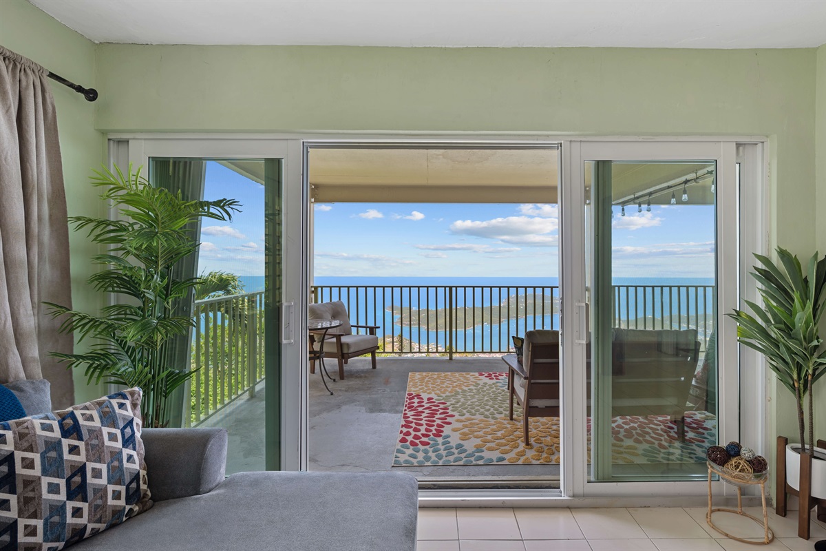 Open up the doors to let in the island breeze