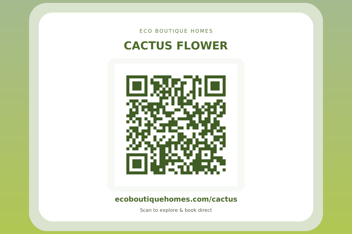 Cactus Flower | Explore and book direct: ecoboutiquehomes.com/cactus