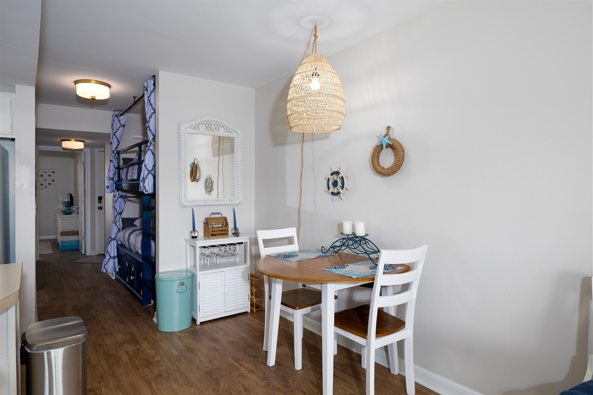 Dining area and hallway