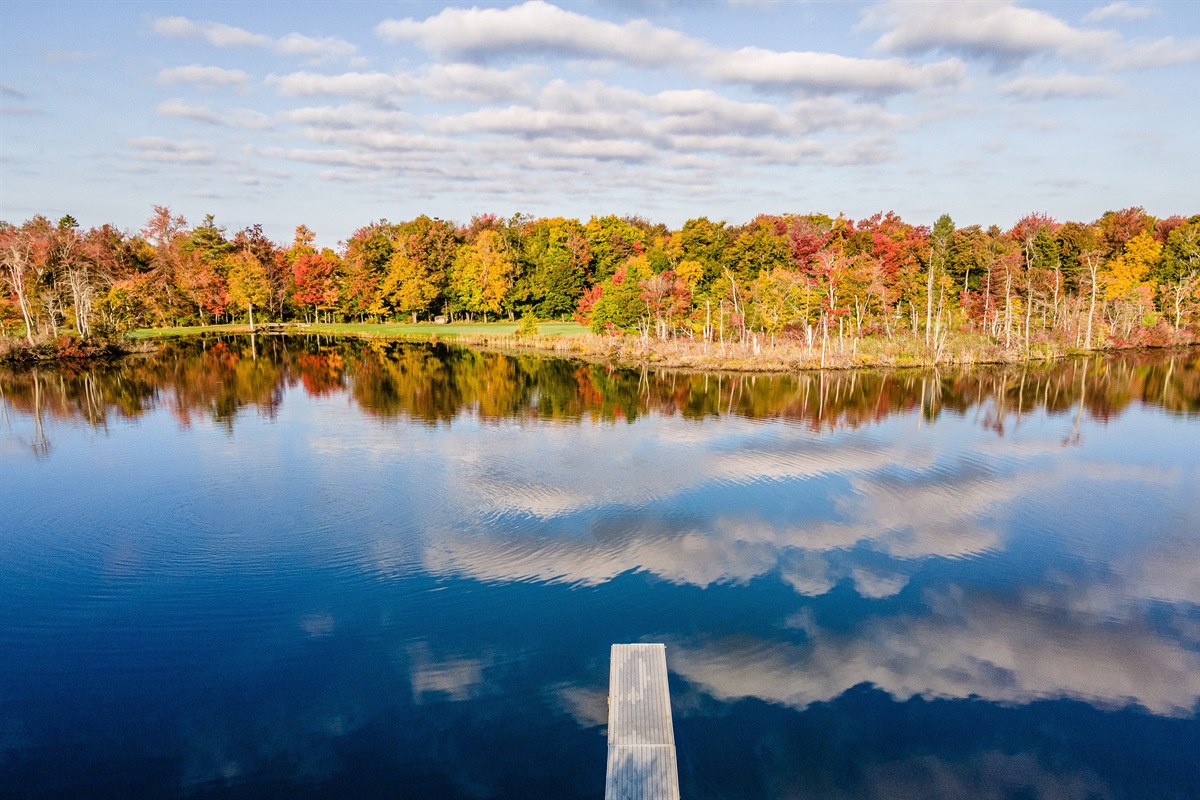 Enjoy the serene waters of Echo Lake, a natural 20-acre body of water located in the heart of the Poconos.