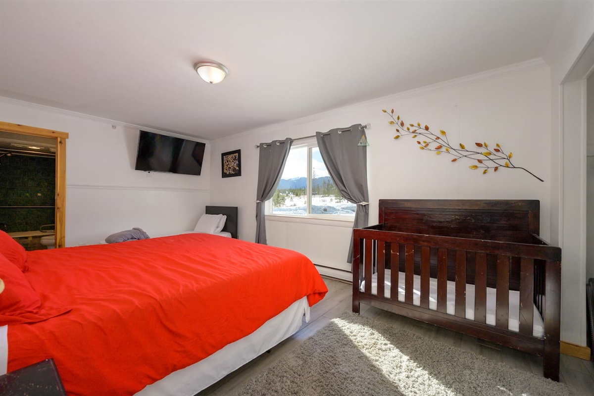 Bedroom 5 ideal for anyone with limited mobility. 