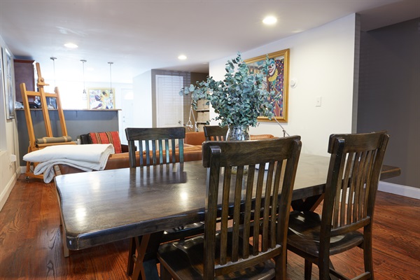 Dining area view