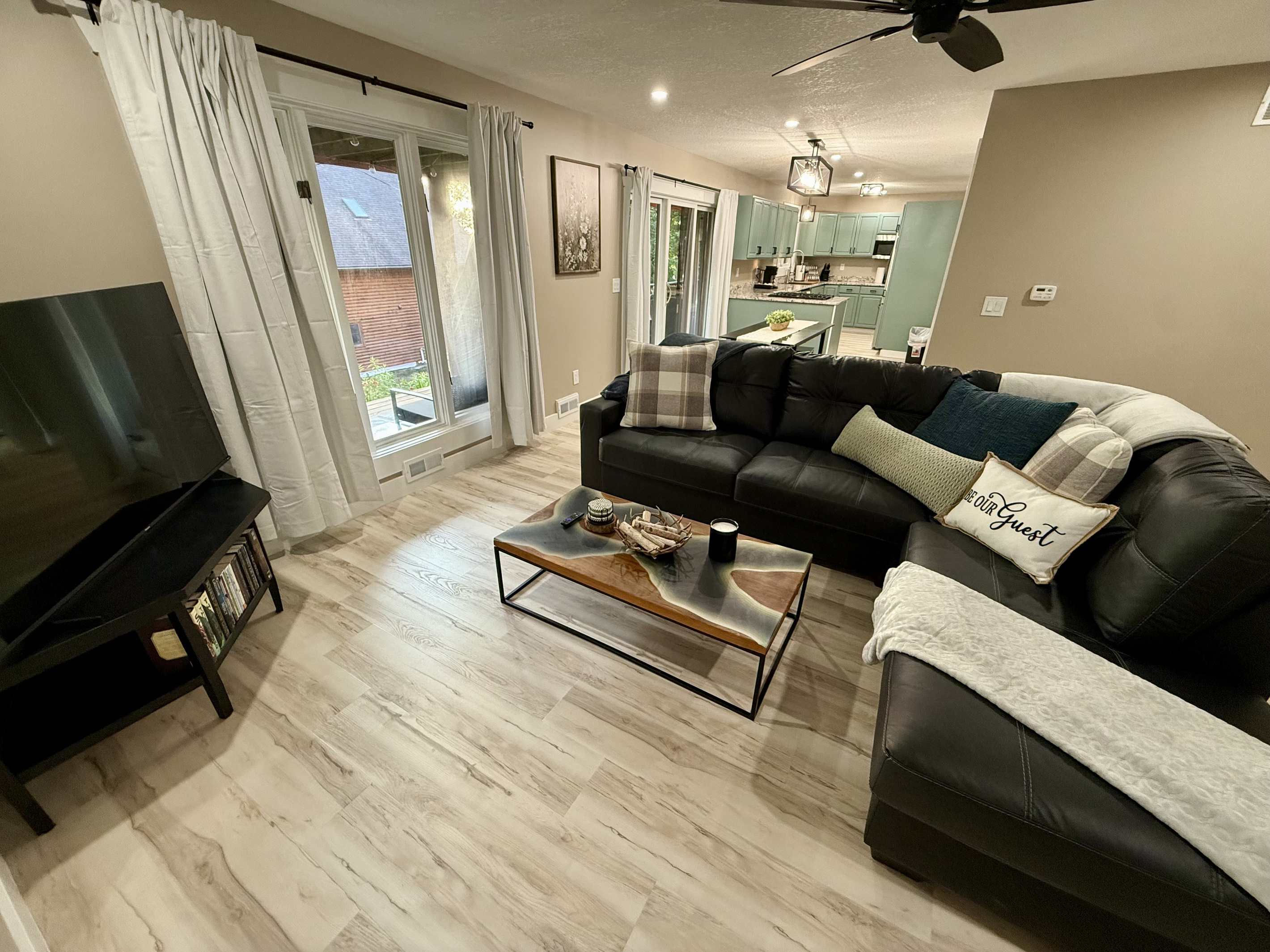 Open floor plan