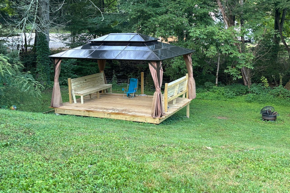 Gazebo down by the creek